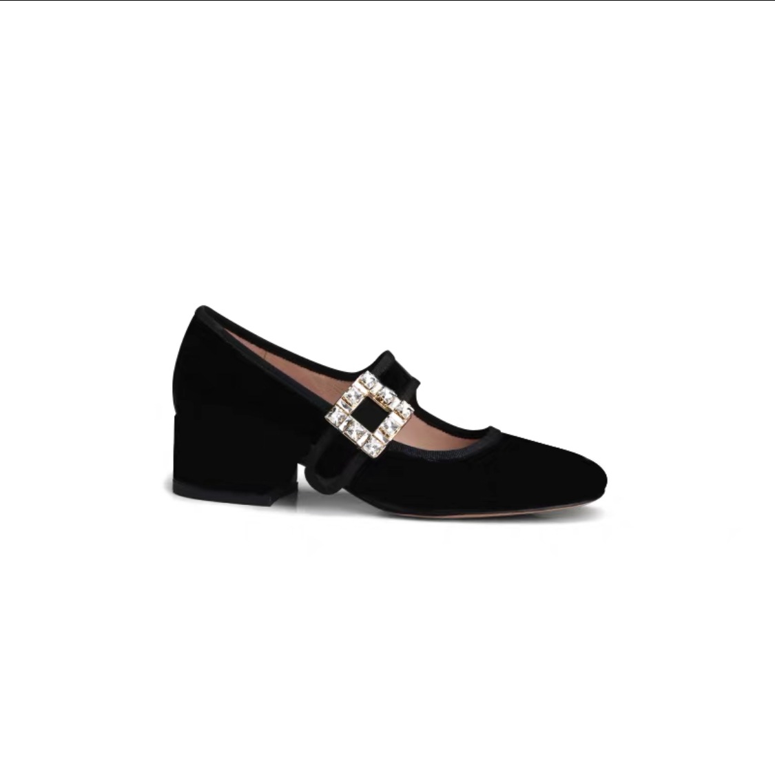 블랙 스웨이드 4.5 힐