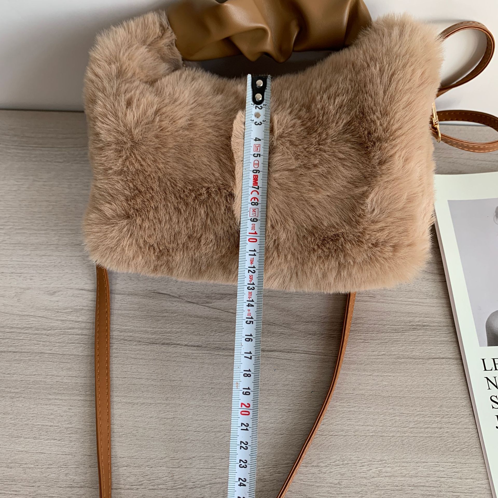 Bolsos de felpa, bolsos de mujer, bolsos de otoño e invierno, bolsos de mensajero, bolsos de marca, bolsos de pelo de mensajero de mano de todo fósforo de moda