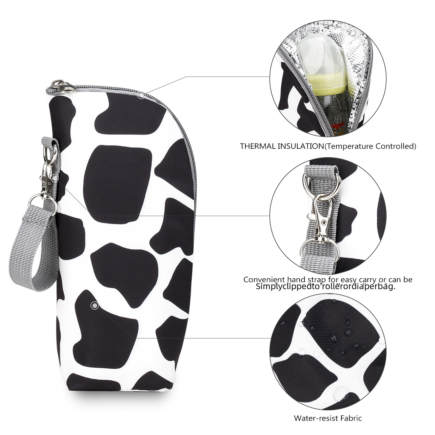 Convenient bottle bag Mummy bag accessories diaper bag