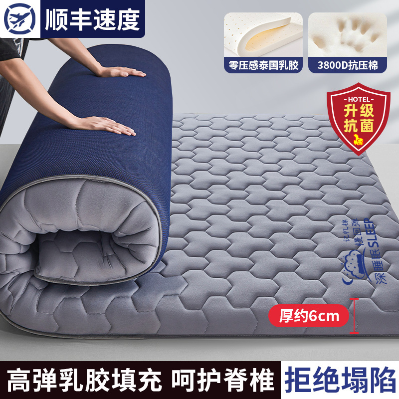 Colchón de látex cojín dormitorio cojín dormitorio dormitorio cojín de tatami individual alquiler cojín de alquiler