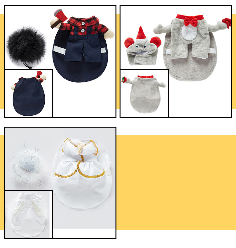 Fato de morcego para animal de estimação roupa de halloween_voghion.com