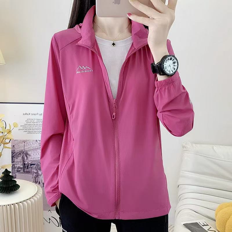 Wind and Snow Wolf Sun Protection Skin Clothing for Men and Women Summer Outdoor Anti-Uv Quick-Drying Breathable Stretch Windbreaker Cycling Clothing