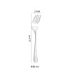 1010 series stainless steel knife fork spoon western cable burst and spoon set of spoon cake shovel engraving logo