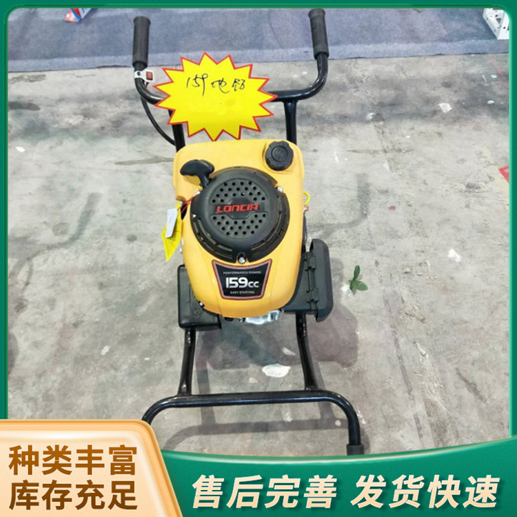 两冲程打眼设备 手提便携式钻孔机 196动力大功率挖坑机