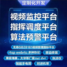 物联网APP开发视频监控平台指挥调度平台算法预警设备云平台系统