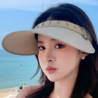 Miss Koi: Летняя большая универсальная пляжная шляпа для путешествий, UV-защита солнца
