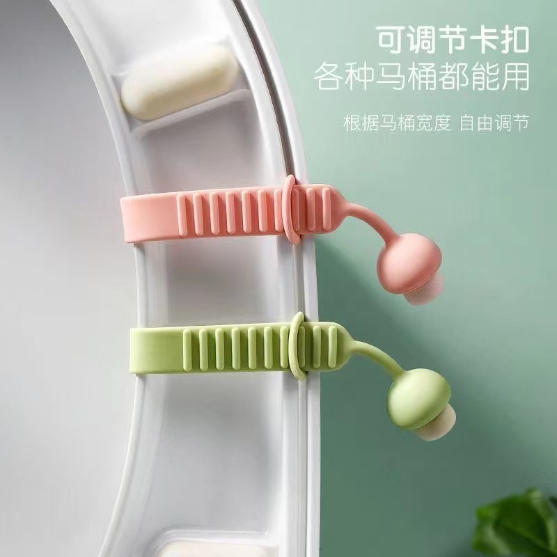 Cubierta del inodoro de silicona linda tapa del inodoro