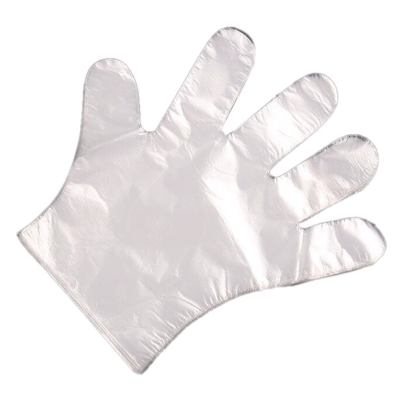 Семь семи девяти дней одноразовые полиэтиленовые пленки прозрачные утолщенные пластиковые перчатки Кейтеринг жареная курица пищевые гигиенические перчатки