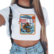 Let's Summon Demons Women T Shirt �羳����ͨ��ħϵ��Ů¶��װ