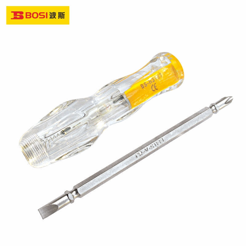 波斯工具 两用电笔 测电笔 电笔螺丝刀测电笔BS453103