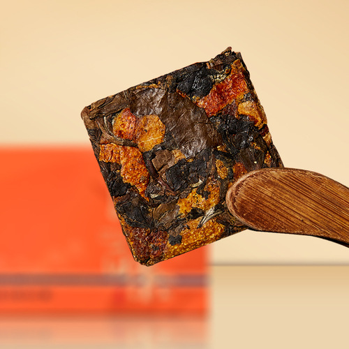 Chenpi Bai Cha Shoumei Small Tea Cake Gongmei New Century Chenpi Tea Fuding Old White Tea Cake Small Square Leaf Tea Wholesaler