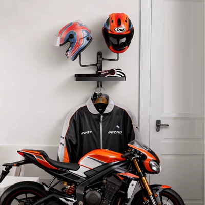 Motorcycle Helmet Rack Electric Vehicle Motosiklet dəbilqə rəfləri