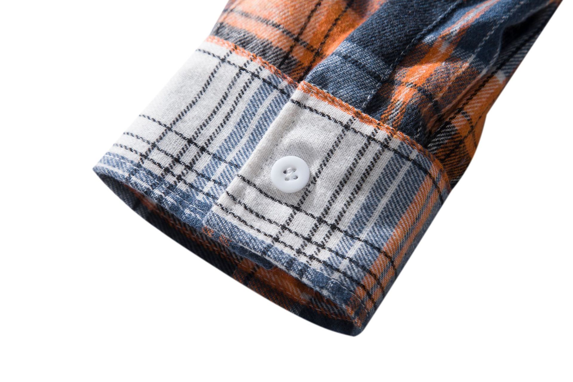 Herren Flanellhemd Mit Kapuze Kariertes Oversized Freizeithemd_voghion.com