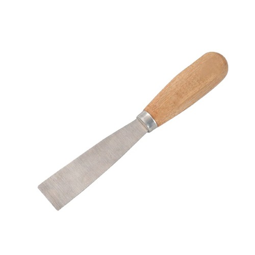 Wooden handle putty knife wall shovel putty knife triangular scraper knife caulking plaster knife cleaning knife plastic handle Jin Tao