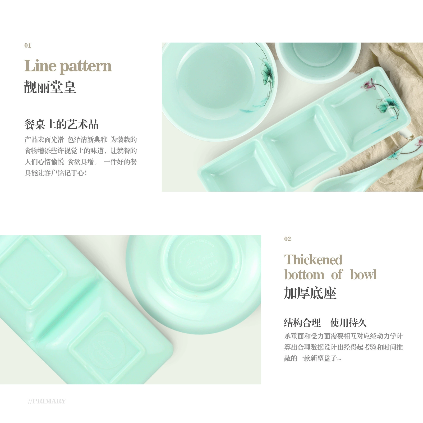 Небольшая миска Bantamine для ресторана, imitation porcelain, глубокая чашка для чая с толстой толщиной, соусная тарелка для горячего котла, приправа