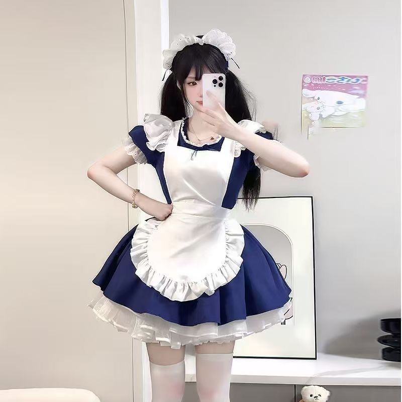Meijia Ren Lolita Maid Anime Doll Cosplay for Comic Con Japanese Style Role Play Lolita Girl