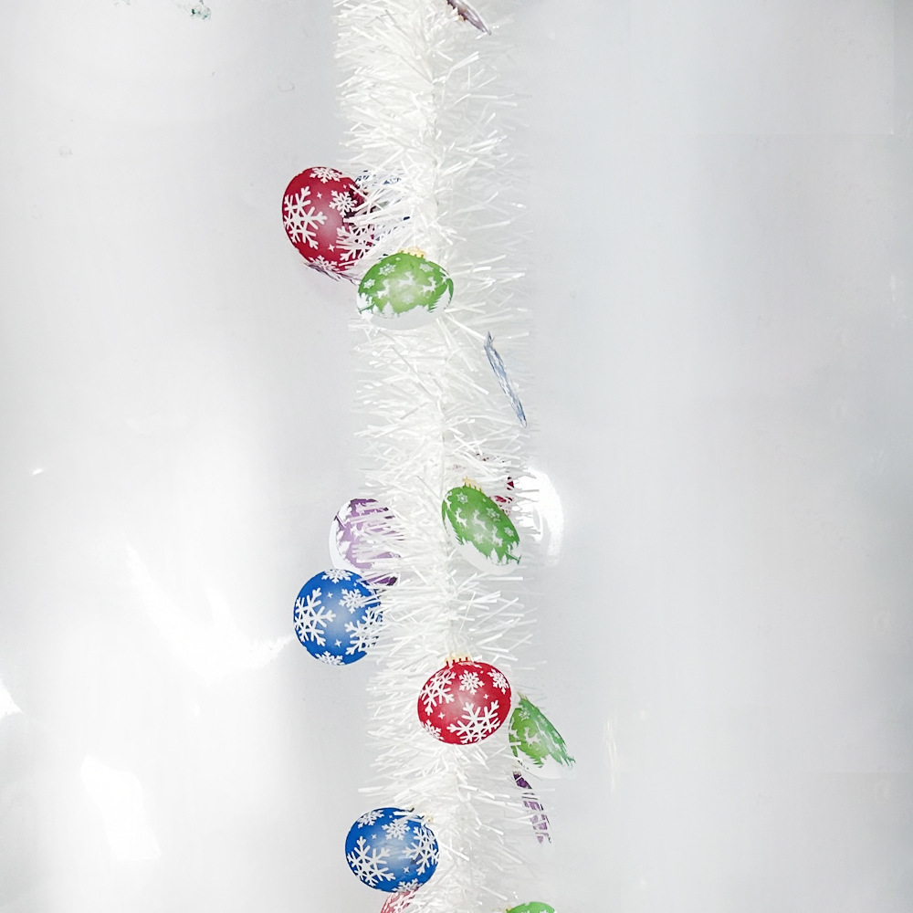 Nuevos productos transfronterizos Amazon de Navidad fiestas de artículos de color decoración de color