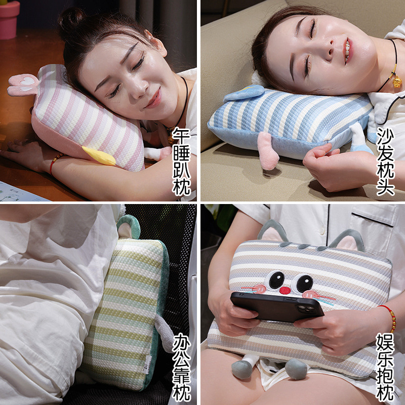 Almohada Infantil de Seda de Hielo para Siesta para Aula y Oficina image 3