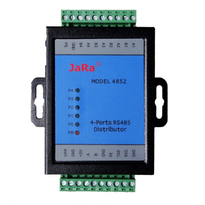 Jara 4852 增强型工业级232/485到4口485分配器