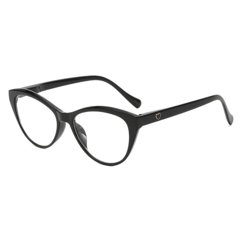 Nuevas gafas de lectura anti-luz azul de moda, marco de ojo de gato para mujer, versión coreana, personalidad cómoda, espejo de mediana edad y ancianos, modelo de celebridad de Internet