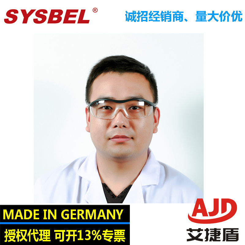 西斯贝尔SYSBEL  WG-7253 防飞溅眼镜 抗冲击防护眼镜