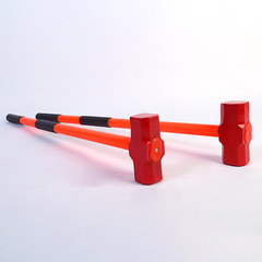 Iron hammer, octagonal hammer, wholesale head, fire heavy demolition wall hammer, high carbon steel masonry hammer, wall smashing hand hammer