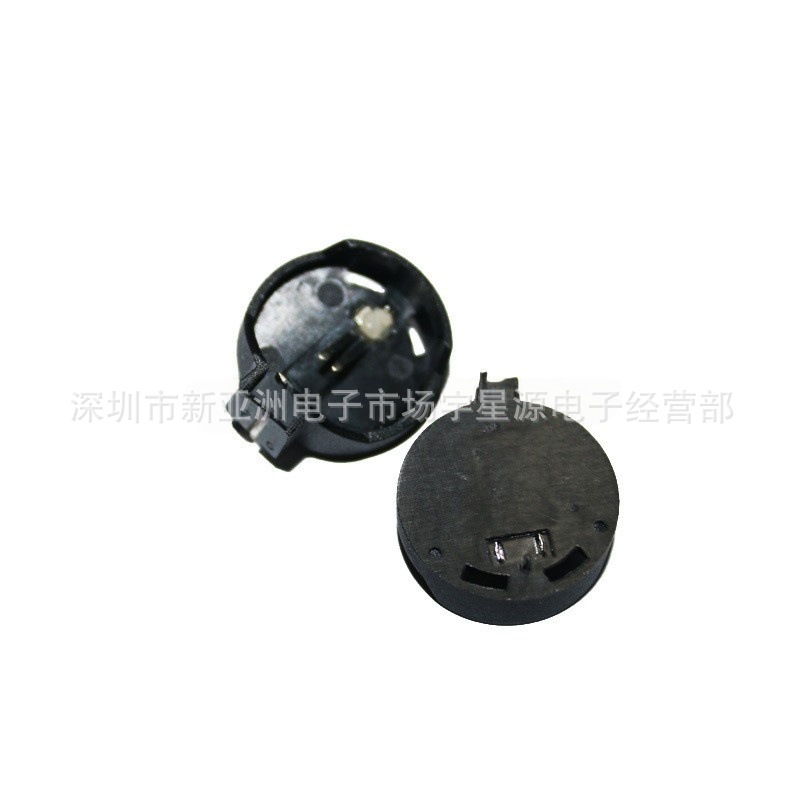 3V扣子纽扣电池盒 直插2032电池座 CR2032外壳 电池扣 质保价优