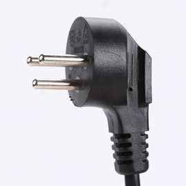 以色列电源线 厂家直销16ASII认证带品字尾电饭锅家用电器插头线