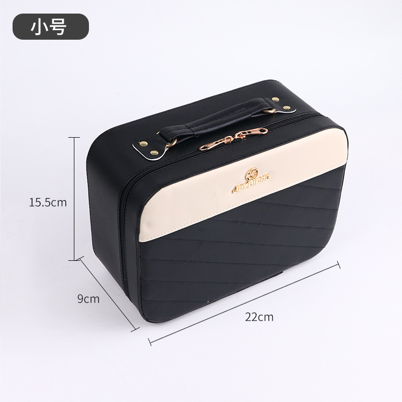 801 rayas diagonales tamaño pequeño Negro