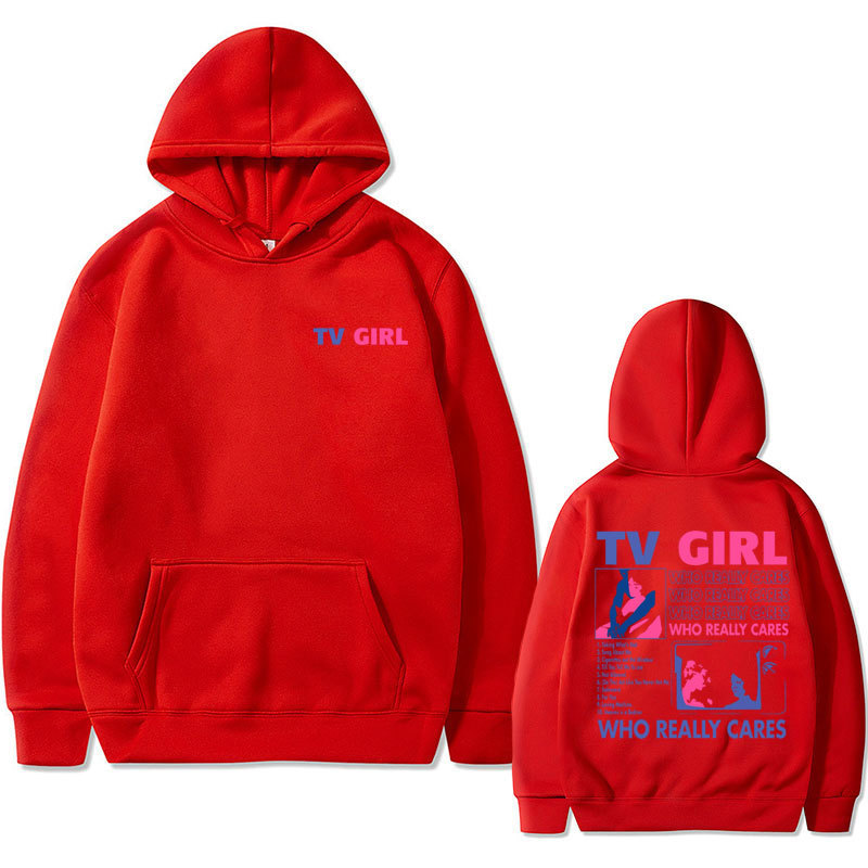 New TV Girl Hoodie Who Really Cares Album Print Men Woman Ho