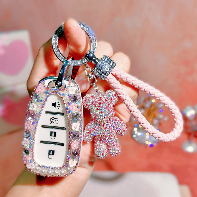 A타입 - 프리미엄타입 - 핑크 + 믹스핑크 미니베어 + 다이아몬드반지 라운드로프