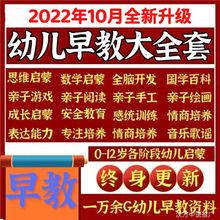 0岁课-6资料启蒙教育2023早教机构精品网课程幼儿全套感统游戏课