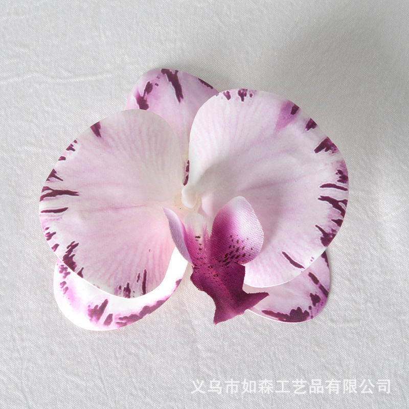 シミュレーションフィルム胡蝶蘭花頭花弁シミュレーション花アクセサリーヘアピンdiy手作りウェディングドレス装飾|undefined