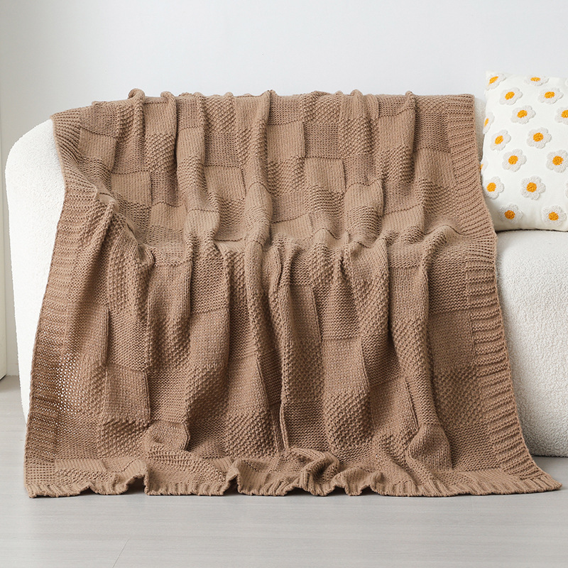 キャンプ用毛布ソファーブランケット日光ブランケットニットボヘミアエアコン昼寝ブランケットソファー用毛布毛布ベビーブランケット