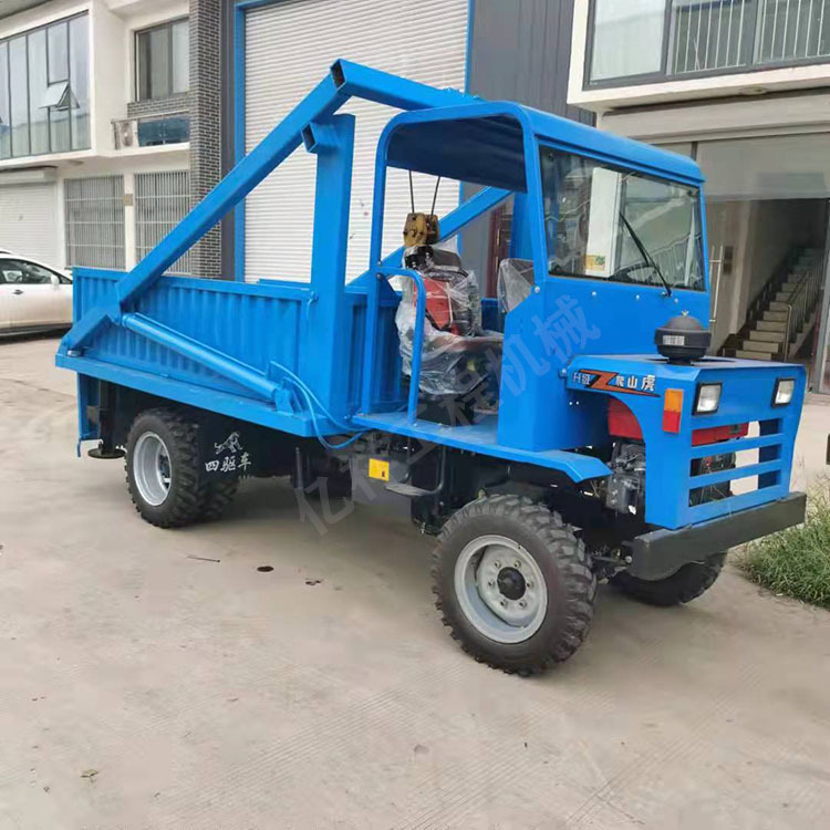 供应四不像四驱龙门吊 改装龙门吊3吨卷扬机 四驱农用拖拉机价格