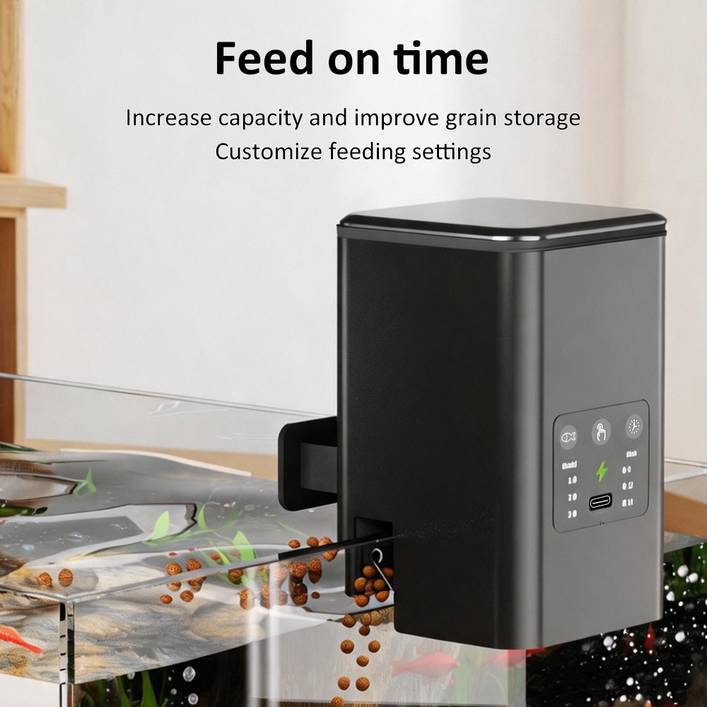 Fish tank smart feeder small intelligent timing automatic fish…