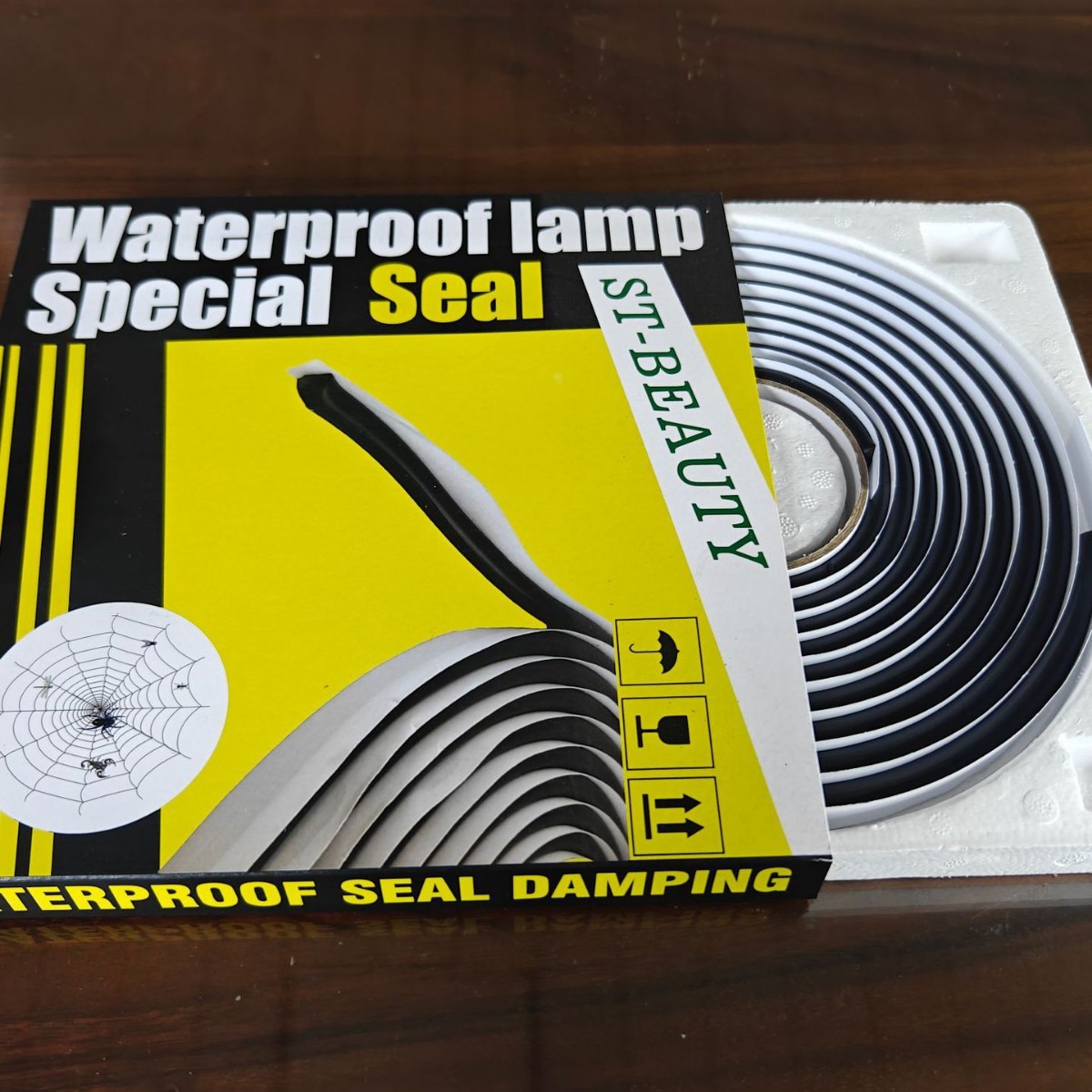 Car Headlight Hot Melt Snake Glue Waterproof Seal Car Door Horn Modified Double-Sided Seal Waterproof Snake Glue Self-Adhesive Cross-Border