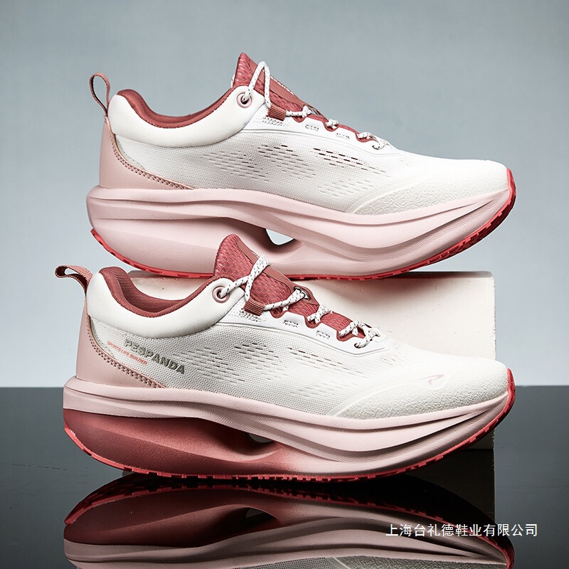 Pace Panda Running Shoes Women's Shoes New Mesh Lightweight Shock-Absorbing Women's Casual Men's Shoes Running Shoes Men's Sports Shoes