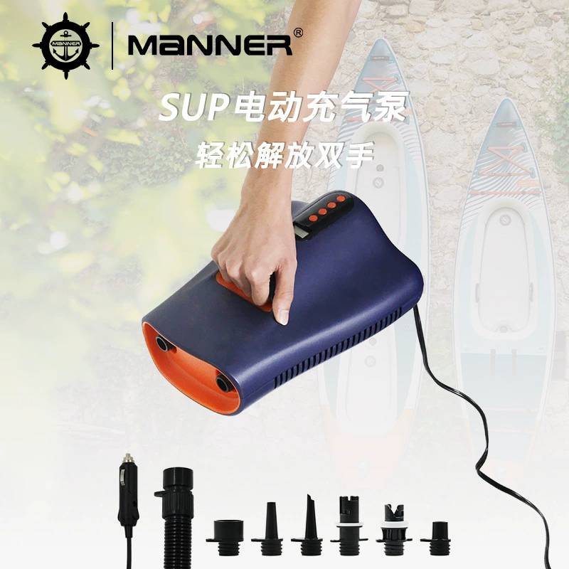 12В автомобильный насос высокого давления SUP весовой борт электрический надувной насос надувной палатка резиновая лодка каяк воздушный насос
