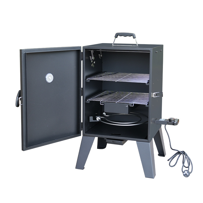 Horno de parrilla eléctrica de doble capa en stock, horno de parrilla eléctrica sin humo doméstico, horno de parrilla eléctrica comercial, horno eléctrico