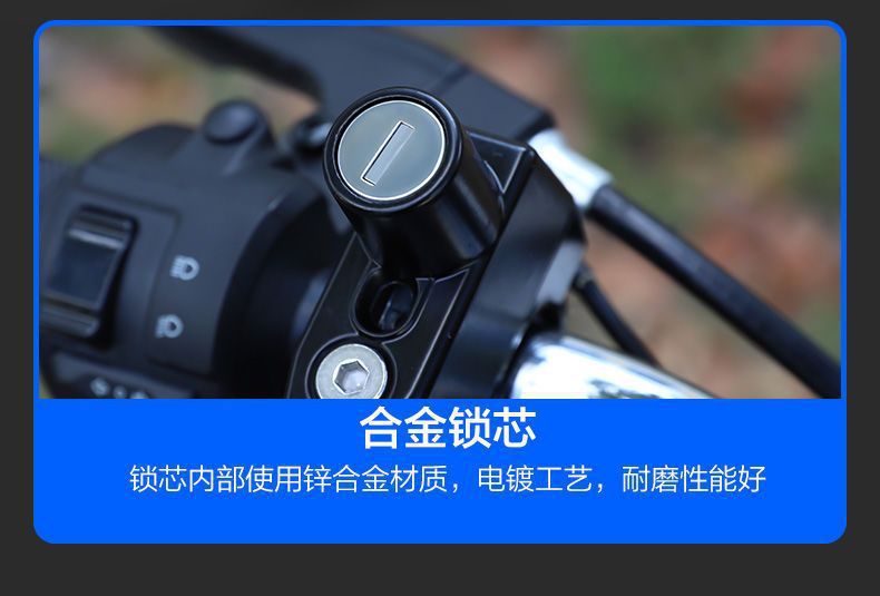 Yibaike Motorcycle Helmet Lock Electric Vehicle Anti-Theft Fixed Safety Helmet Lock Hook Password Lock for Electric Bikes