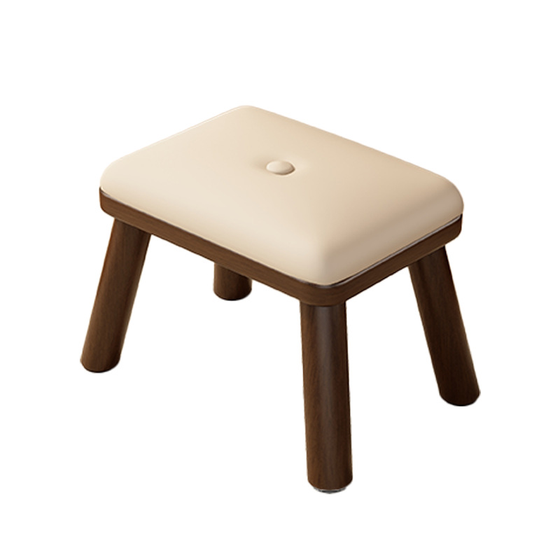 Taburete de madera pequeño taburete de sala de estar taburete sofá taburete taburete de madera puerta taburete pequeño taburete de zapatos taburete