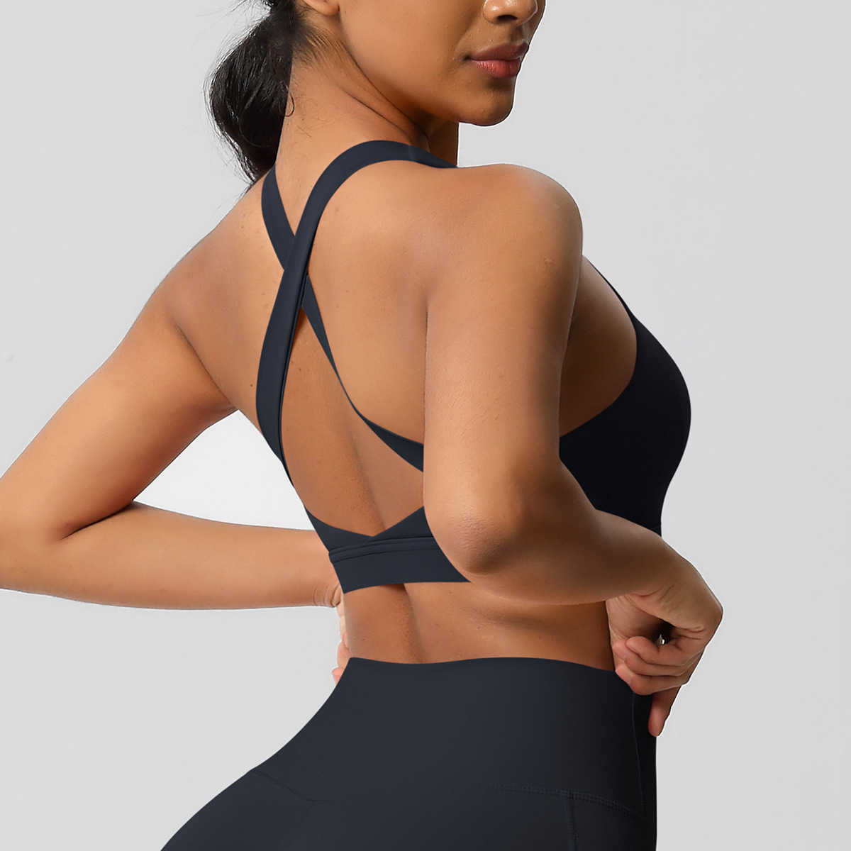 168g Weight Sleeveless Sleeve Length Nylon, Spandex Fabric Type Short Top Length Sports Vest Tops Type Fitness, Yoga, Running Occasion U Neck Neckline Solid Color Pattern Sport Style Style S, XL Size Sport Style Solid Color Nylon Spandex U Neck Active Tops Sports Vest 17