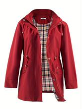 G 87376 Waist-cinched waterproof jacket ������ñ������羳��