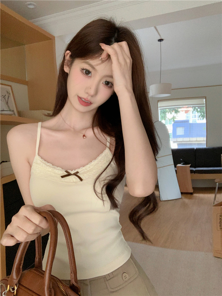 Women's Camisole Bralette Sexy Halter Backless Padded Base Layer_voghion.com