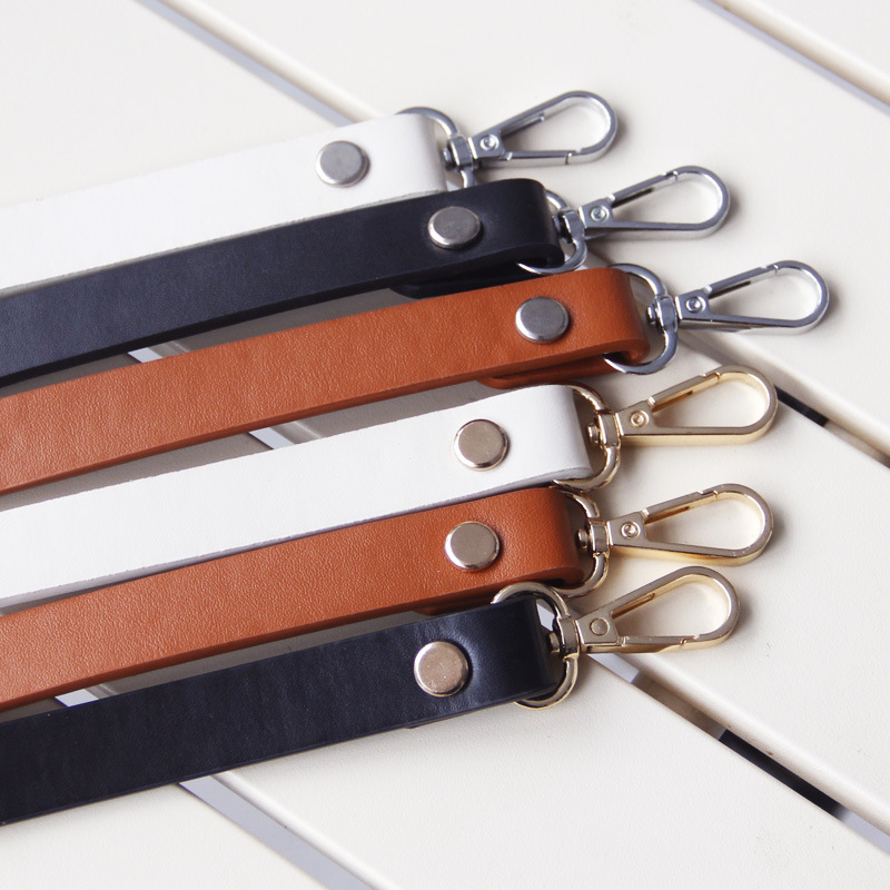 Universal Versatile Short Shoulder Underarm Bag with Three-Color Gold and Silver Hardware Shoulder Strap 60cm Plate Hook Shoulder Strap