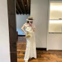 夏季不规则jofa白色两件套