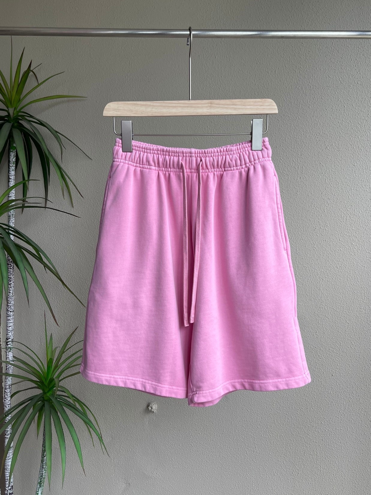 Lavados brazalete básico de Terry pantalones cortos de pareja lavado en agua brazalete básico de terry pantalones cortos de verano