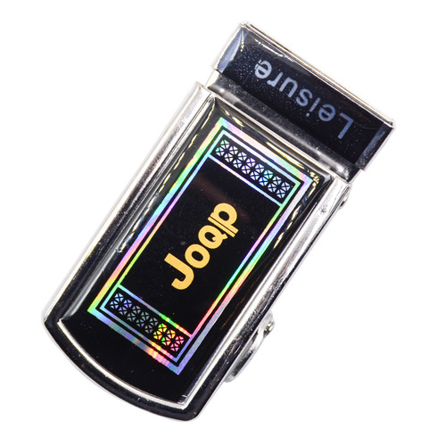 High-quality grinding rubber automatic buckle men's automatic belt round head Epoxy 40 iron buckle film brand automatic belt buckle head