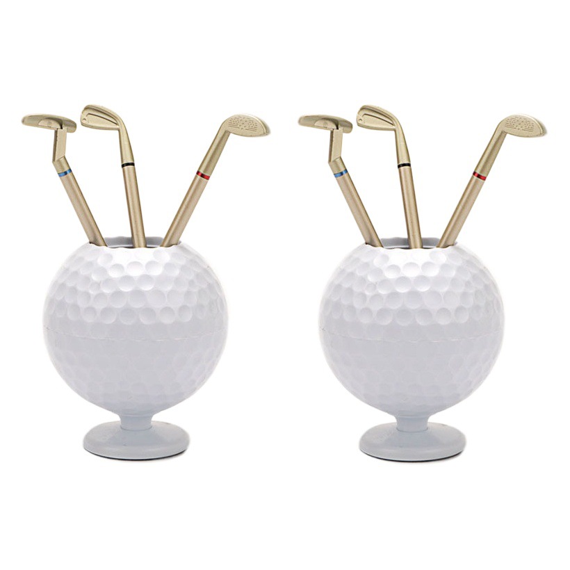 Nuevo Golf esférico titular de la pluma mini golf Decoración Oficina Creativa actividad empresarial regalo
